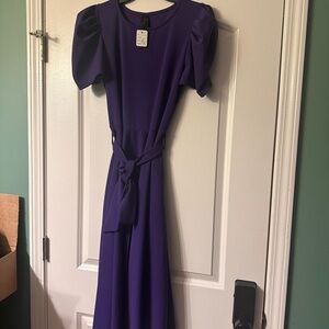 Elegant Purple Dress